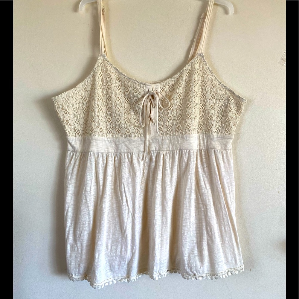 Torrid cream colored top